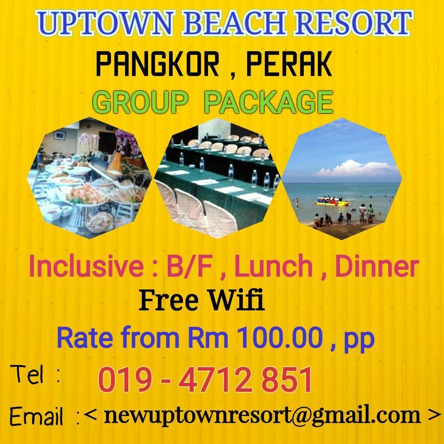 Uptown Beach Resort Kampong Pasir Bogak Luaran gambar